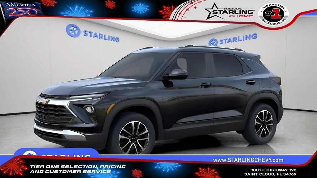 New 2026 Mosaic Black Metallic Chevrolet LT image 1