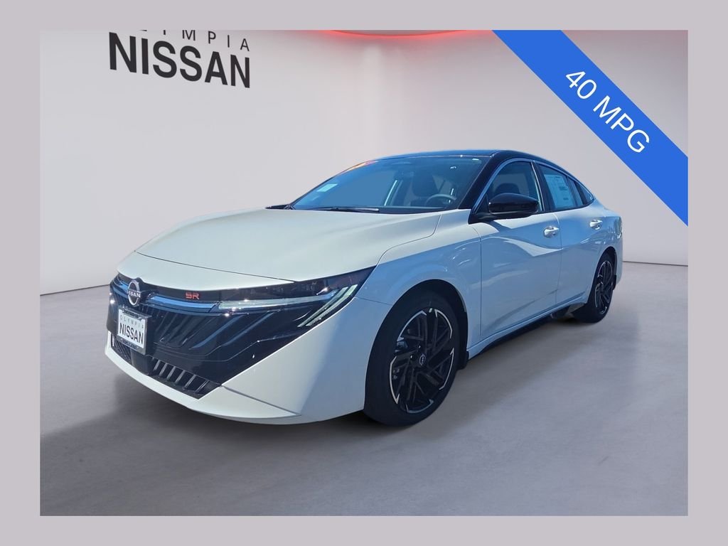 New 2026 Aspen White TriCoat / Super Black Two-tone Nissan SR image 1