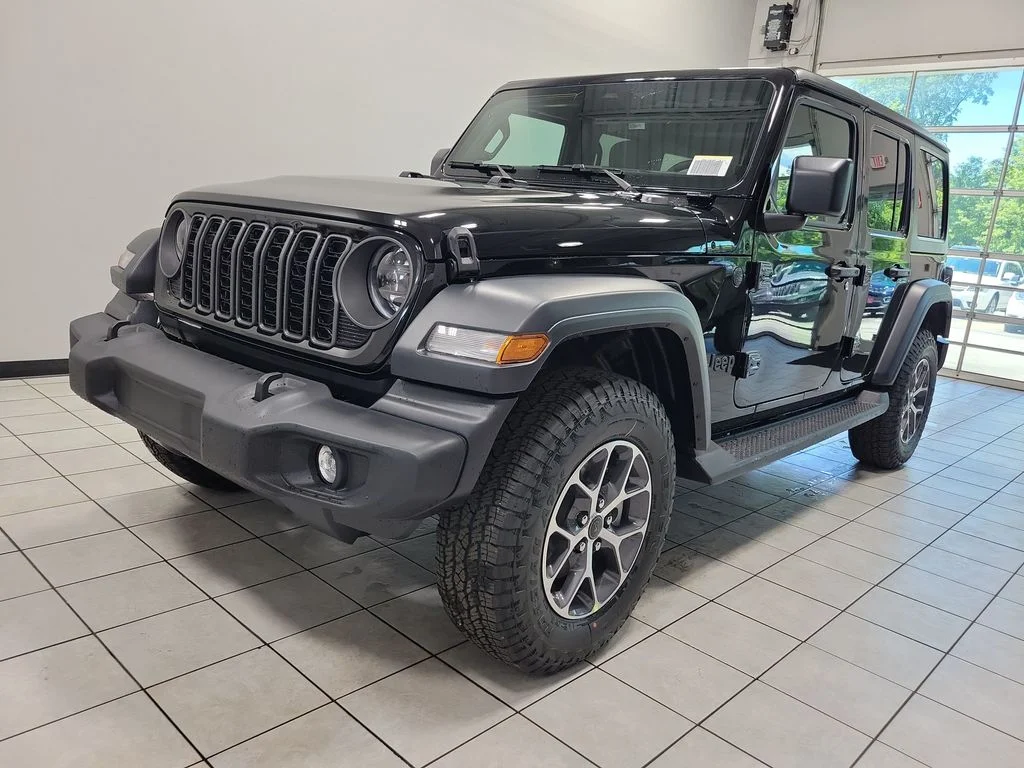 New 2026 Black Clearcoat Jeep Sport S image 3