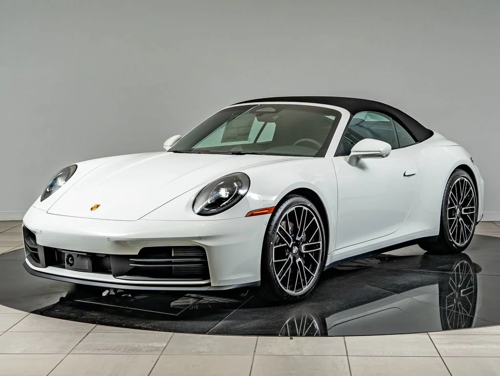New 2026 White Porsche Carrera image 1