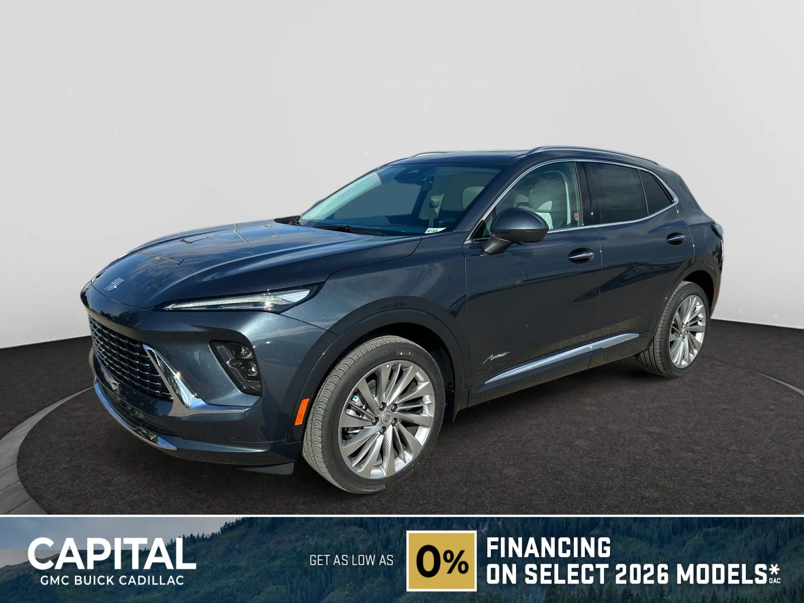 New 2026 Quartz Blue Metallic Buick Avenir AWD image 1