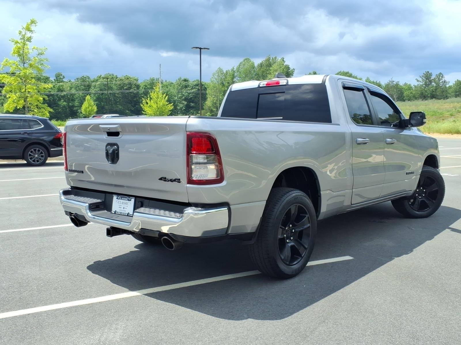 Used 2022 Billet Silver Metallic Clearcoat Ram Big Horn image 2