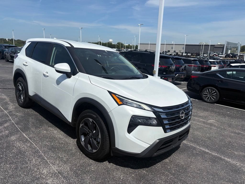 Certified Used 2025 White Nissan SV image 2