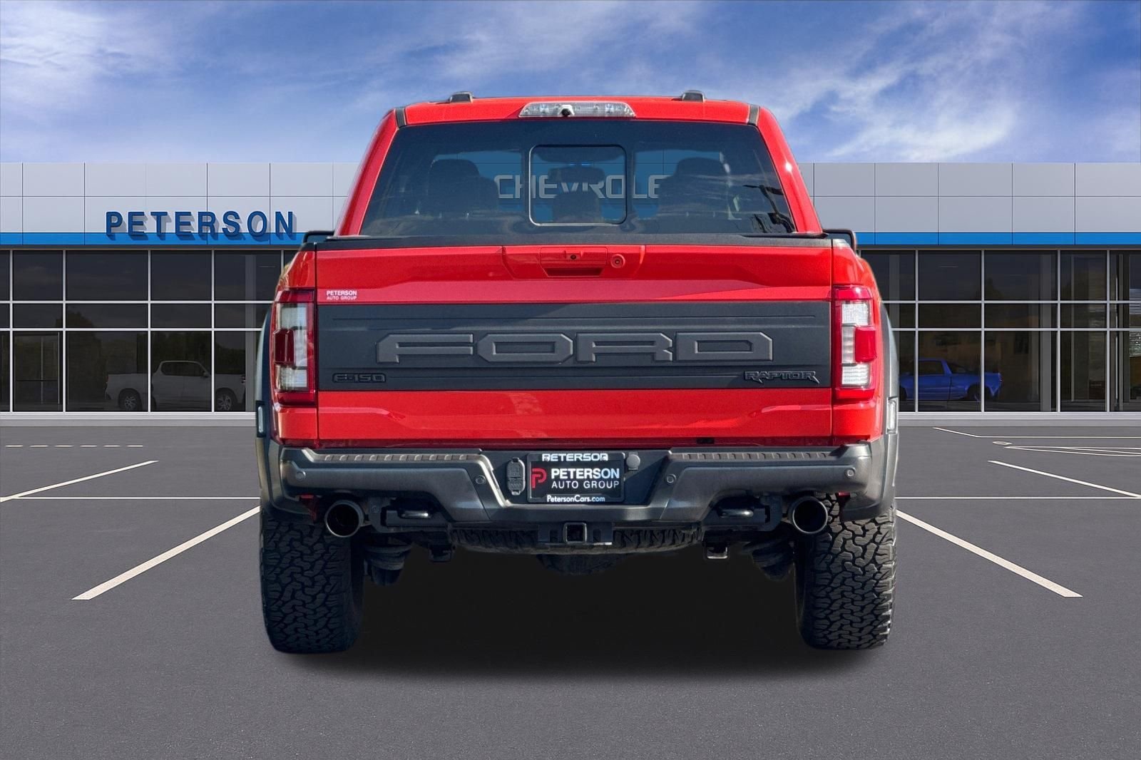Used 2023 Orange Ford Raptor image 5