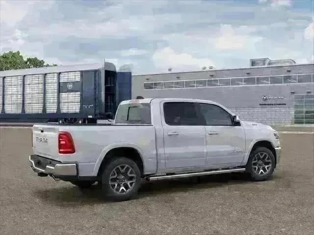 New 2026 Bright White Clear-Coat Exterior Paint RAM Laramie image 2