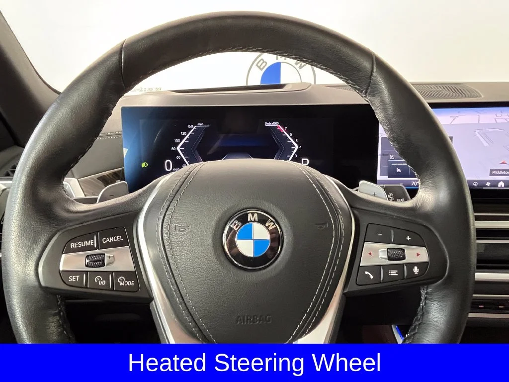Certified Used 2025 Green Metallic BMW xDrive40i image 8