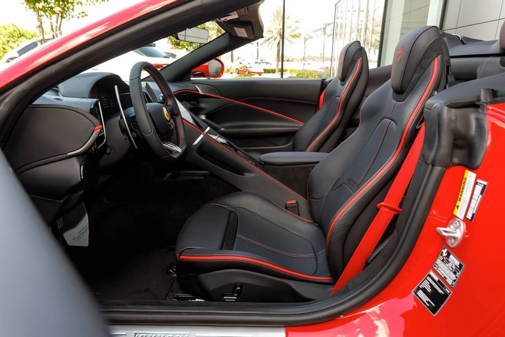Used 2025 Rosso Corsa Ferrari Spider image 23
