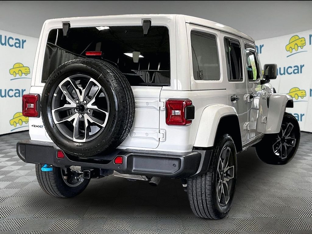Used 2024 White Jeep Sport S 4xe image 6