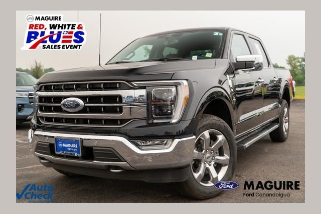 Used 2023 Agate Black Metallic Ford Lariat image 1