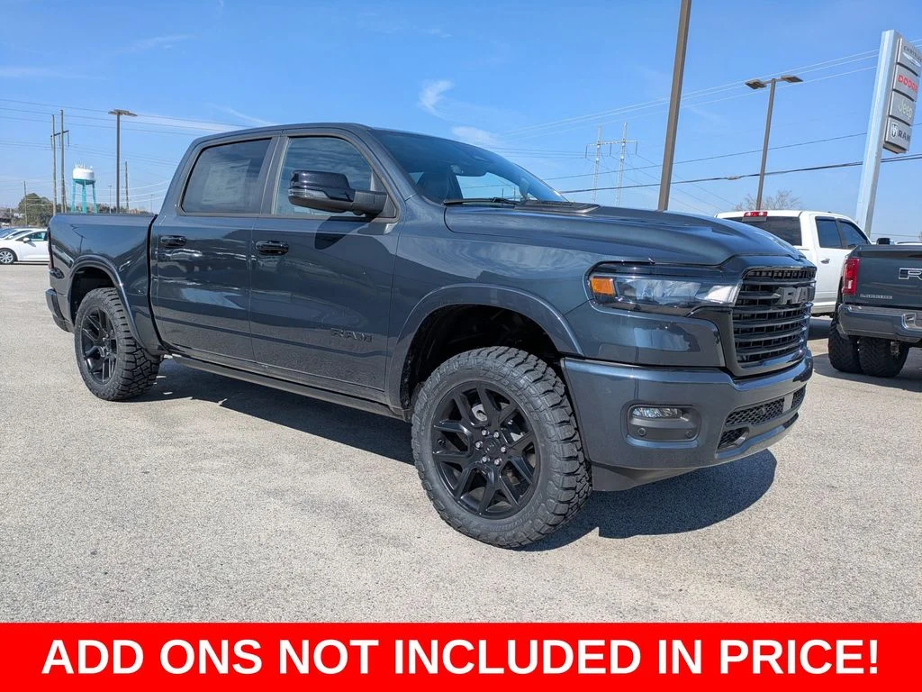 New 2026 Forged Blue Metallic Exterior Paint RAM Laramie image 2
