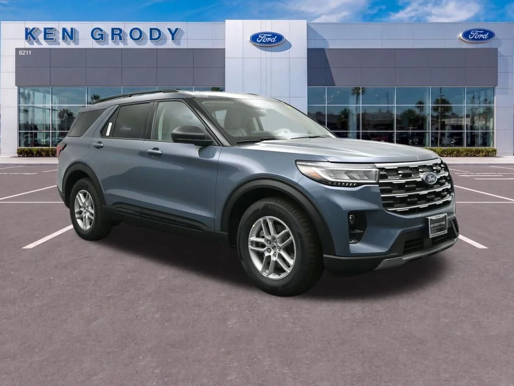 New 2026 Vapor Blue Metallic Ford Active image 1