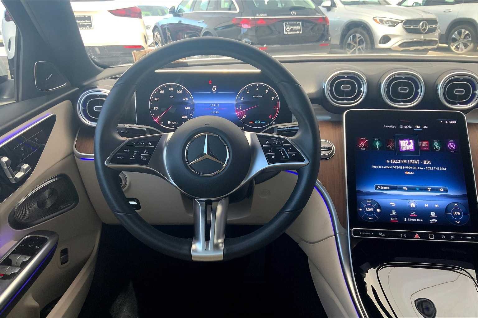 Certified Used 2022 Polar White Mercedes-Benz C 300 image 6