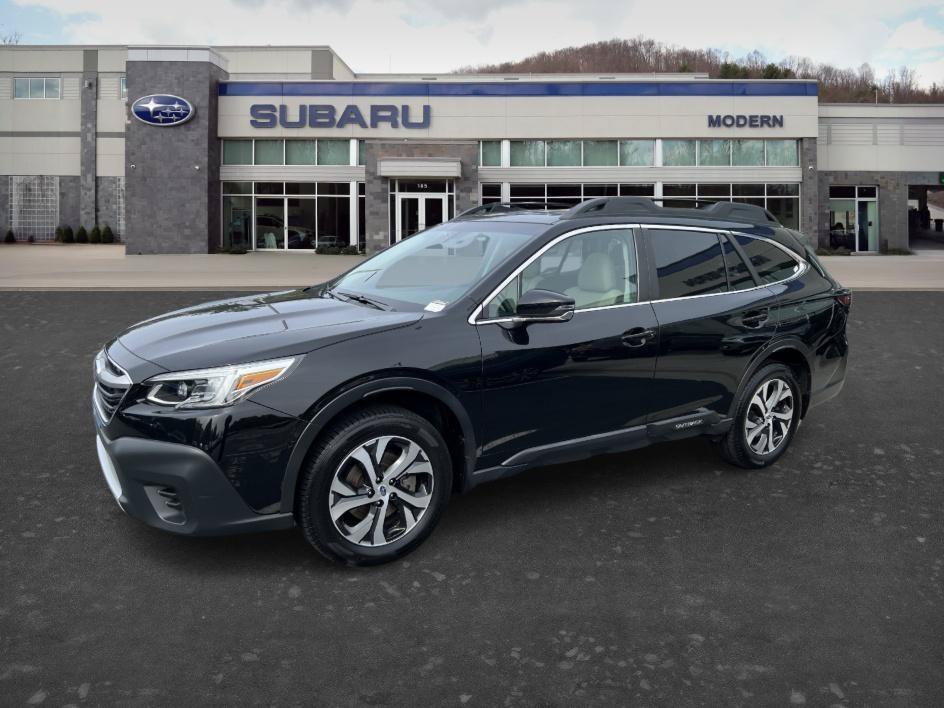 Used 2021 Crystal Black Silica Subaru Limited image 1