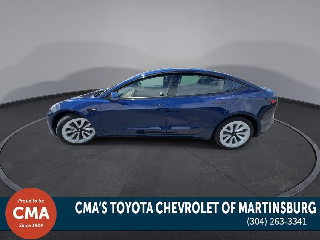Used 2021 Deep Blue Metallic Tesla Long Range image 5