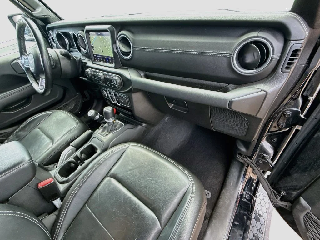 Used 2021 Black Jeep Unlimited Sahara 4xe image 35