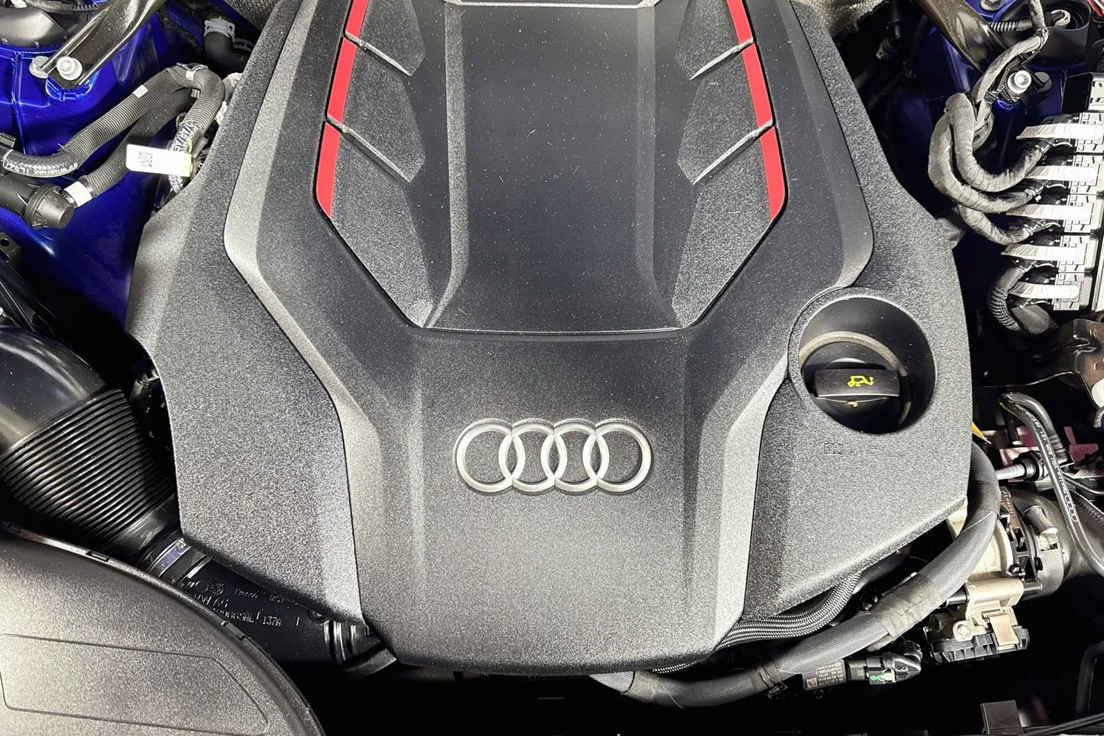 Used 2022 Blue Audi Premium Plus image 29