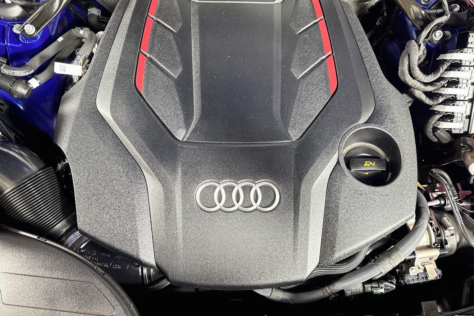Used 2022 Blue Audi Premium Plus image 29