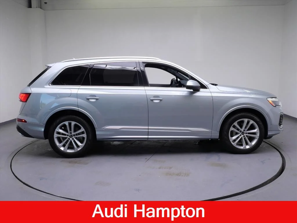 Certified Used 2025 Satellite Silver Metallic Audi Premium Plus image 4