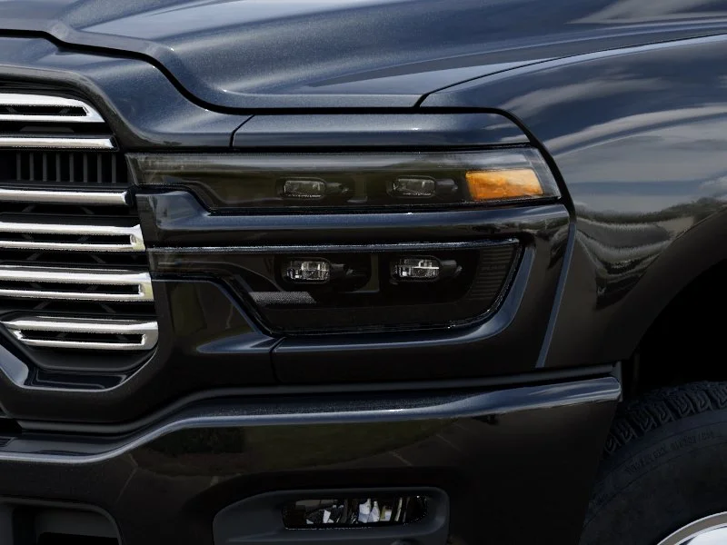 New 2026 Diamond Black Crystal Pearl-Coat Exterior Paint RAM LARAMIE image 6