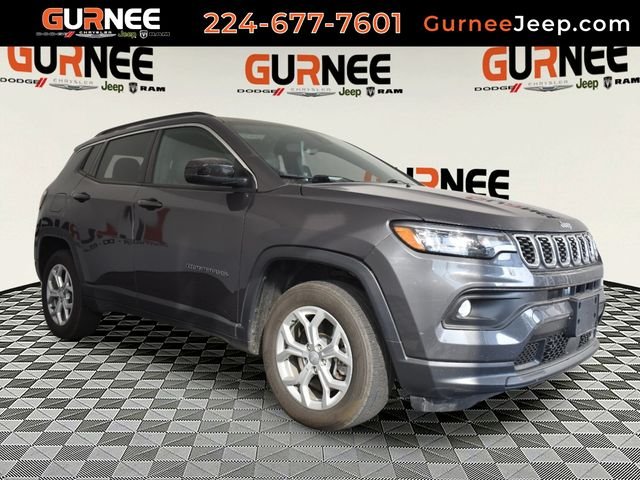 Used 2024 Gray Jeep Latitude image 1