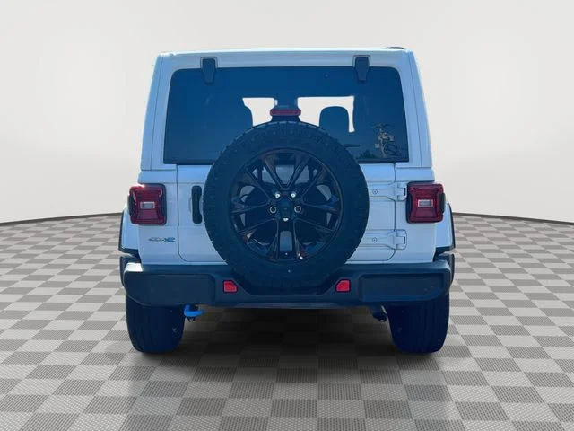 Used 2024 White Jeep Sahara 4xe image 7