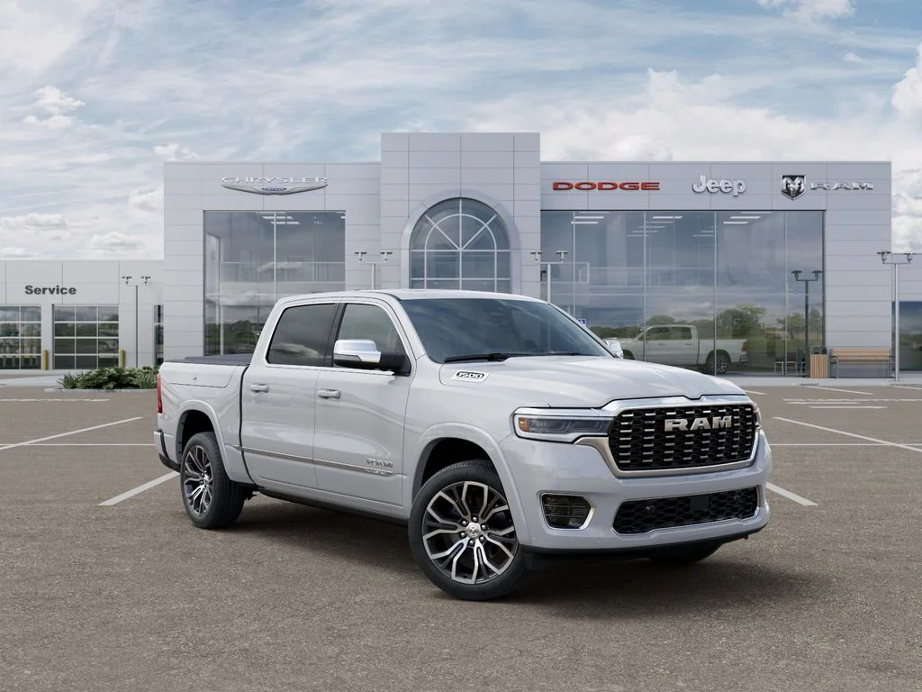 New 2026 Ivory White Tri-Coat Pearl-Coat Exterior Paint RAM Tungsten image 5