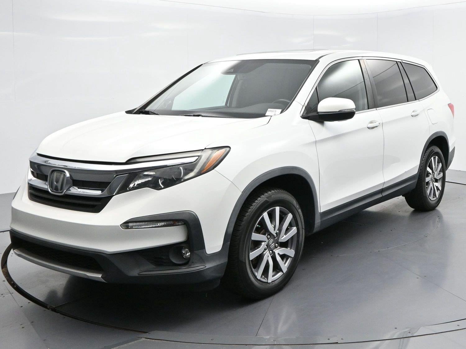 Used 2020 Platinum White Pearl Honda EX-L image 3