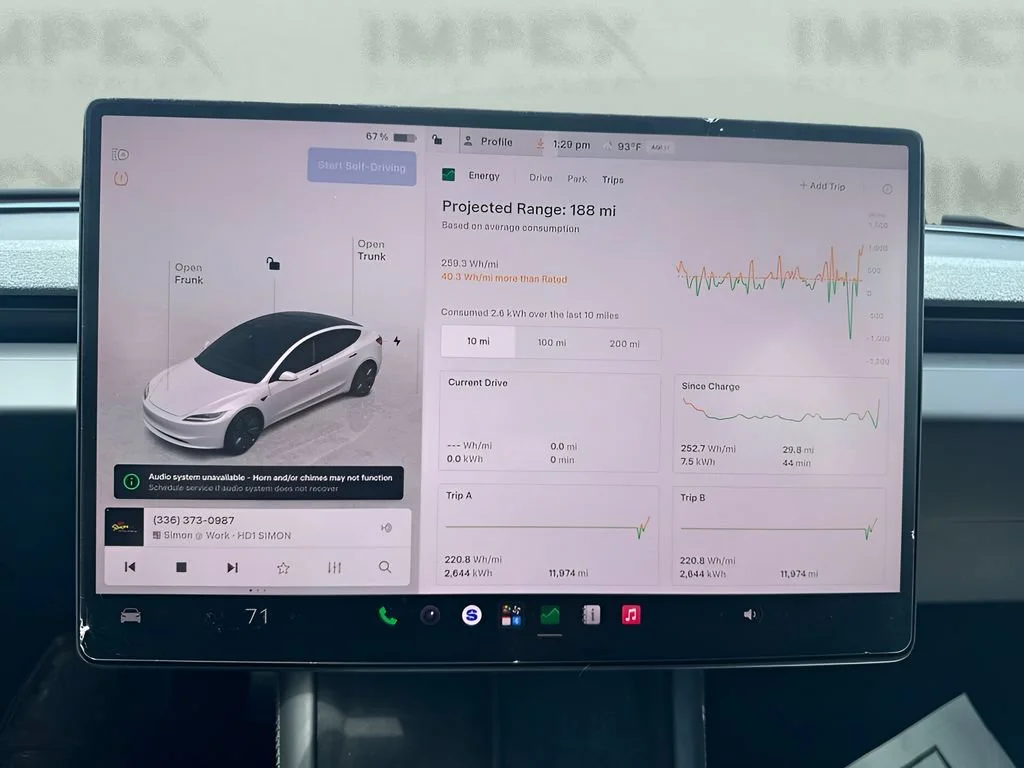 Used 2025 White Tesla Long Range image 10