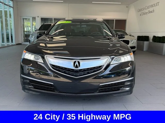 Used 2017 Acura TLX Base with VIN 19UUB1F32HA010927 for sale in Delray Beach, FL