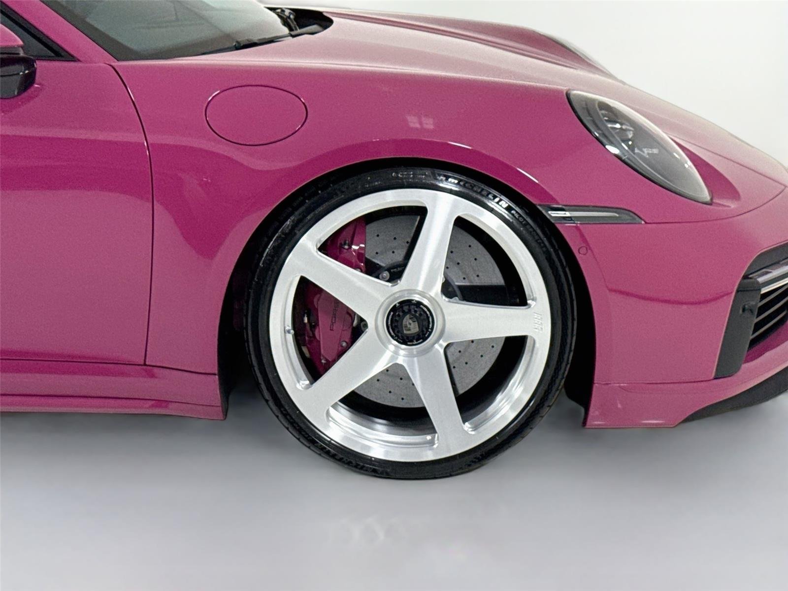 Used 2024 Ruby Star Neo Porsche Turbo S | PCCBs | Front Lift | $60k in options | 21 /22 AG Lux Wheel Setup image 41