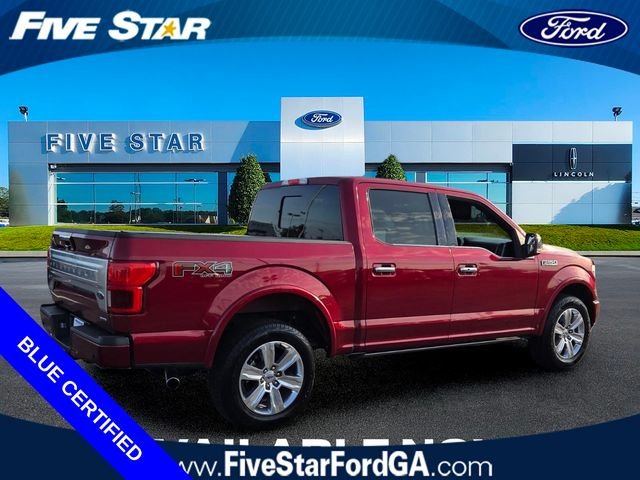 Certified Used 2019 Ruby Red Metallic Ford Platinum image 8