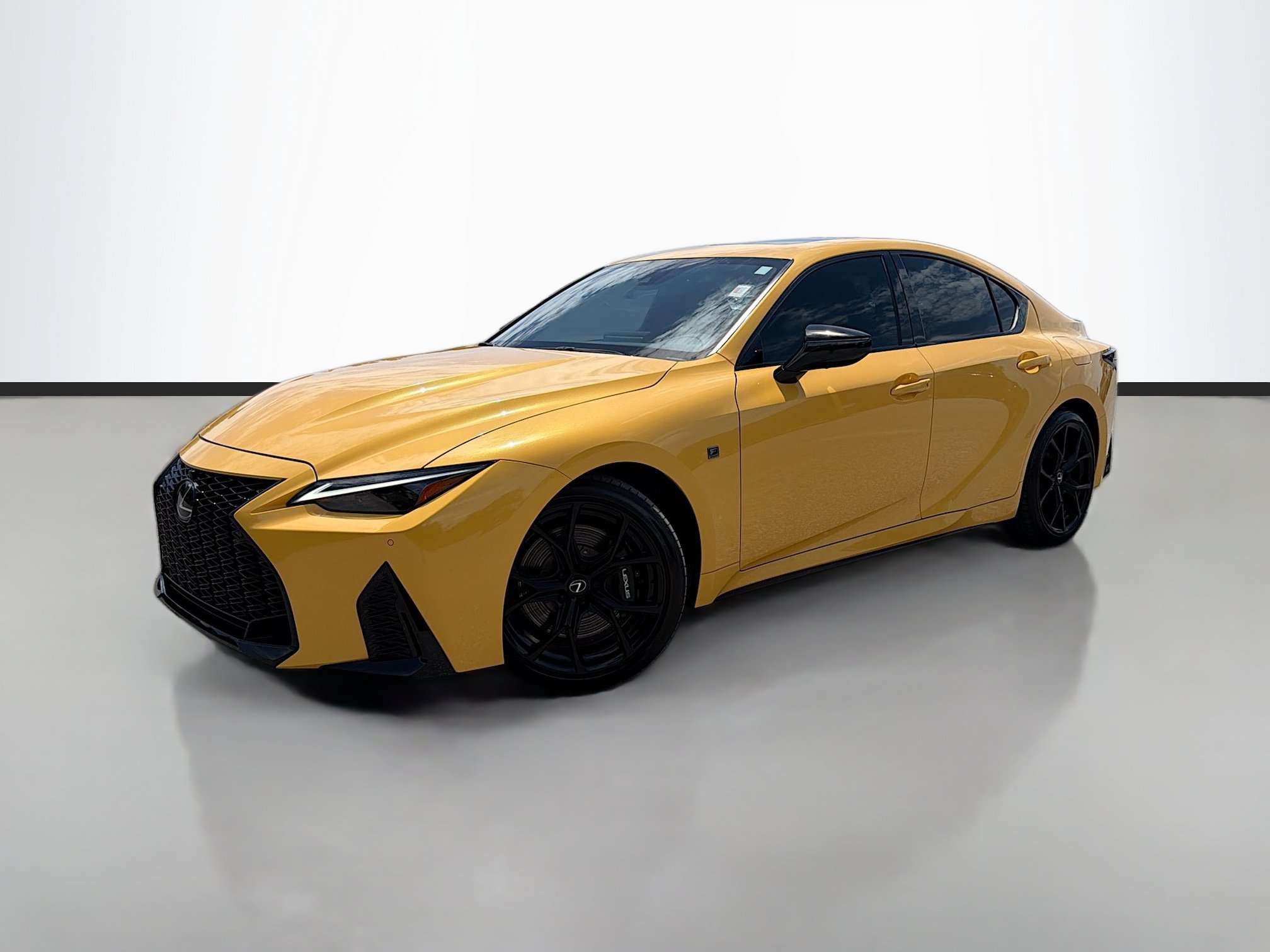 Used 2025 Flare Yellow Lexus IS 500 F SPORT Performance image 1