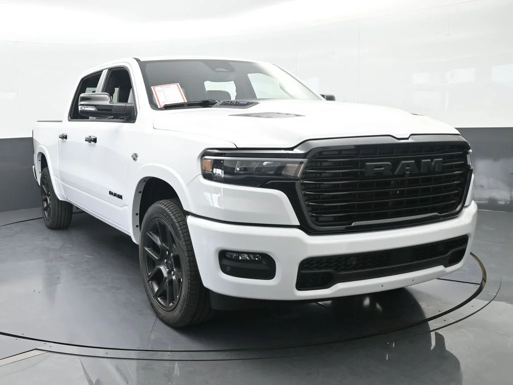 Used 2026 Bright White Clearcoat Ram Laramie image 9