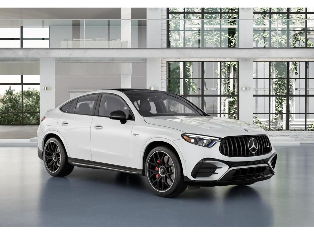 New 2027 MANUFAKTUR Moonlight White Metallic Mercedes-Benz AMG® GLC 53 4MATIC+ Coupe image 11