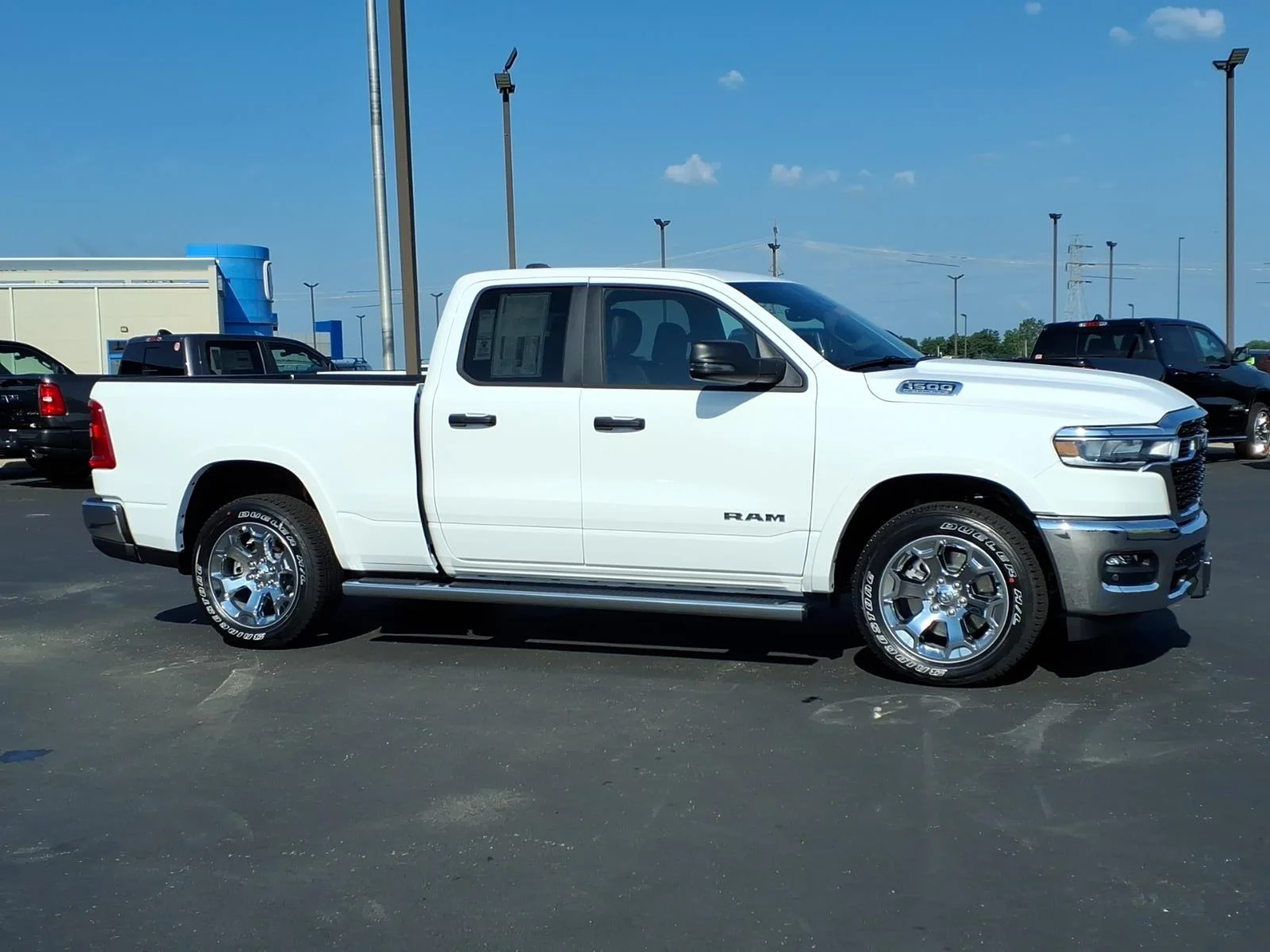 New 2026 Bright White Clearcoat RAM Big Horn image 2
