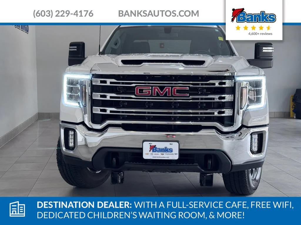 Certified Used 2022 Summit White GMC SLE image 3