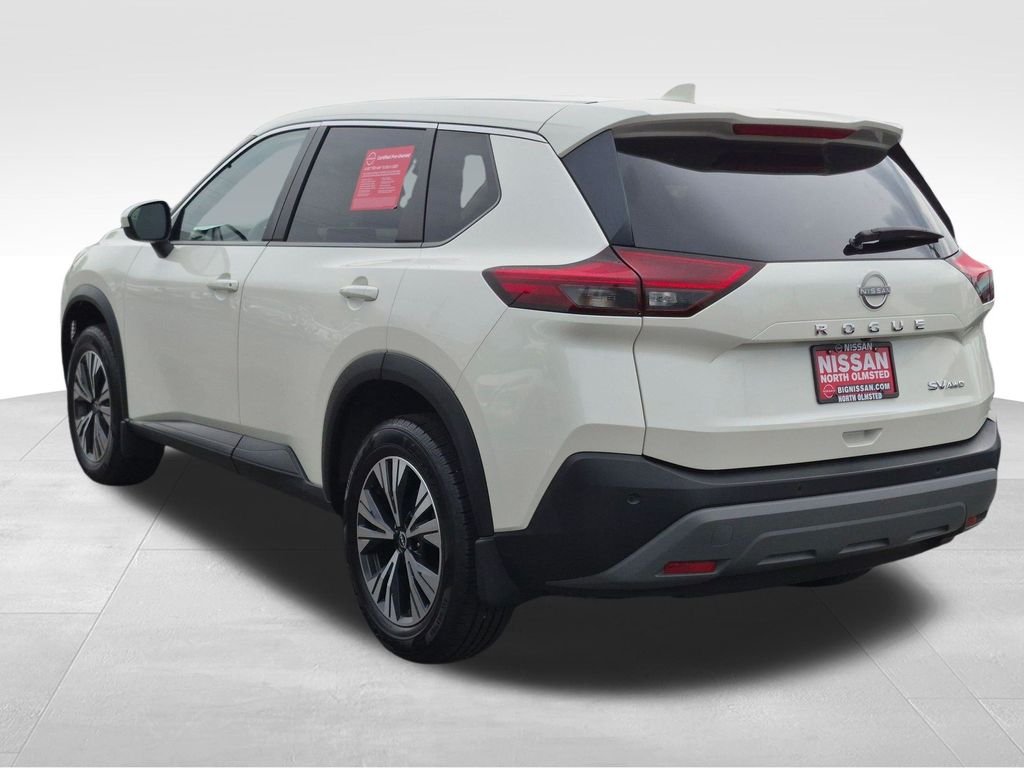 Certified Used 2023 Pearl White Nissan SV image 9