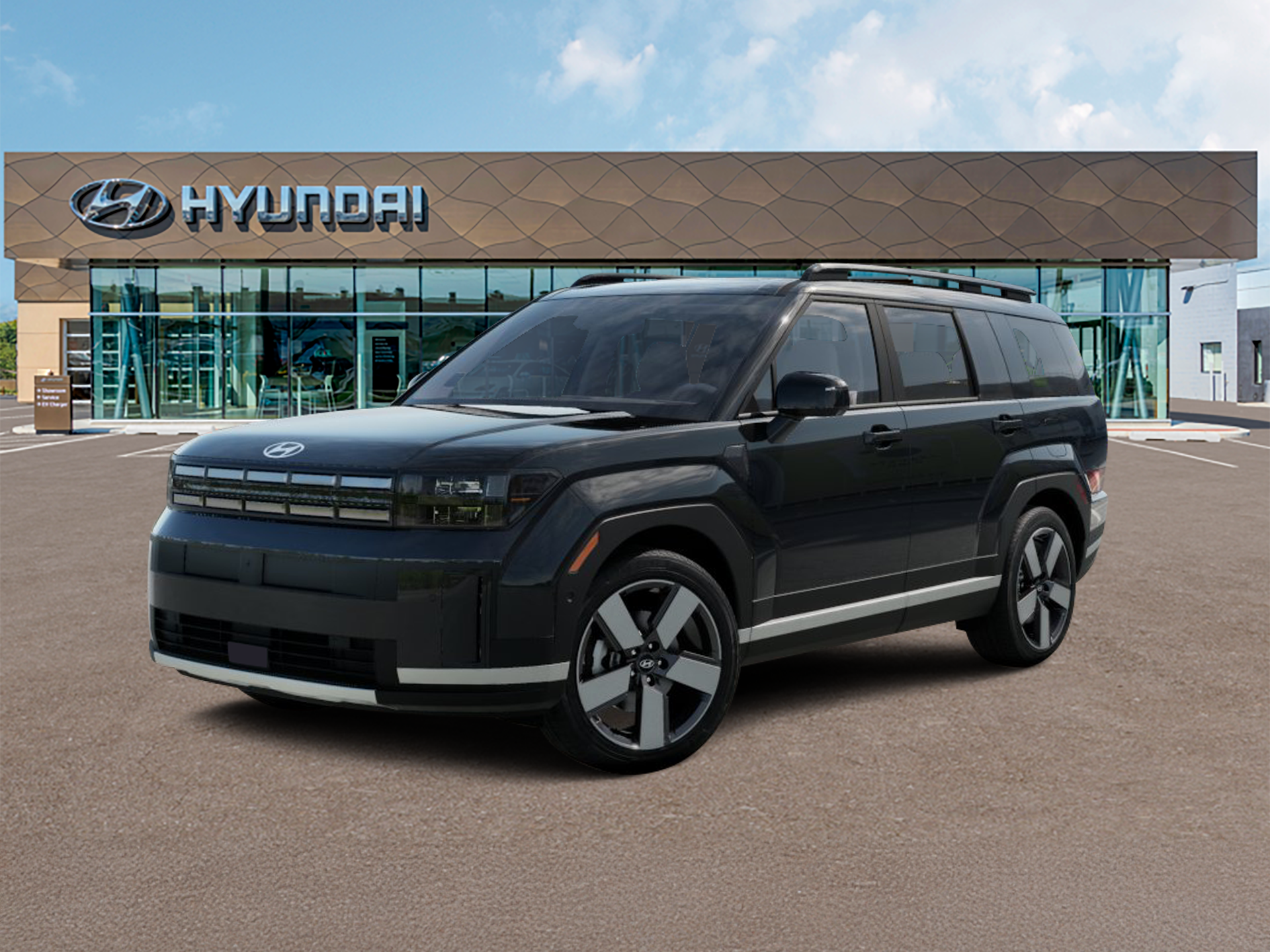 New 2026 Phantom Black Hyundai Limited AWD image 2