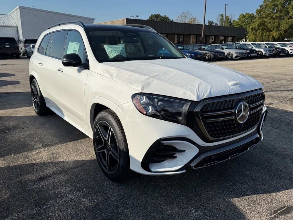 New 2027 Polar White Mercedes-Benz GLS 450 image 1