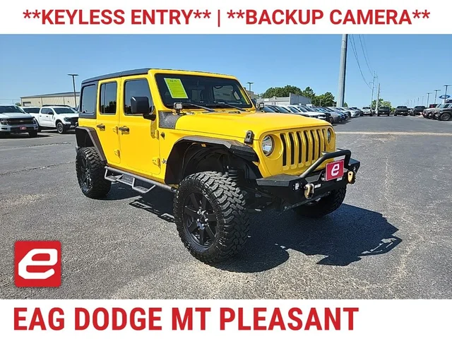 Pre-Owned 2020 Jeep Wrangler Unlimited Sport S