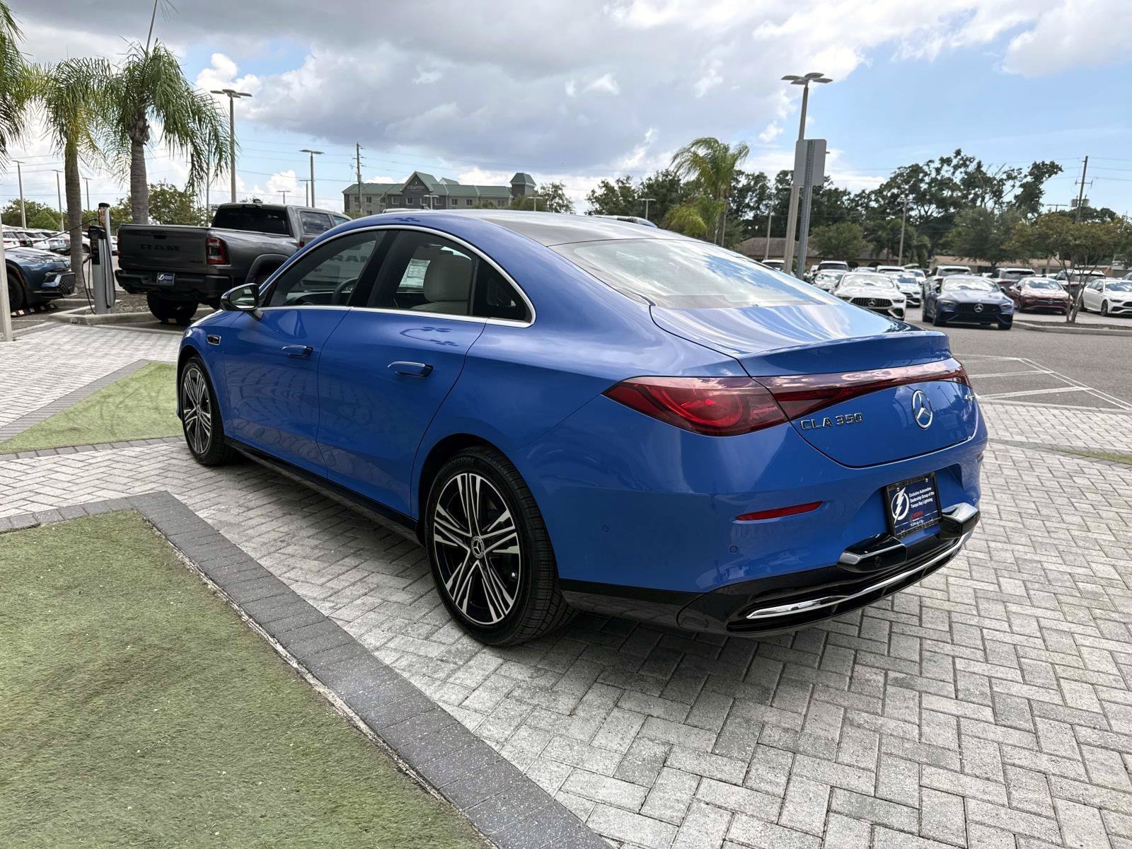 New 2027 Sky Blue Metallic Mercedes-Benz 350 Electric 4MATIC® image 4