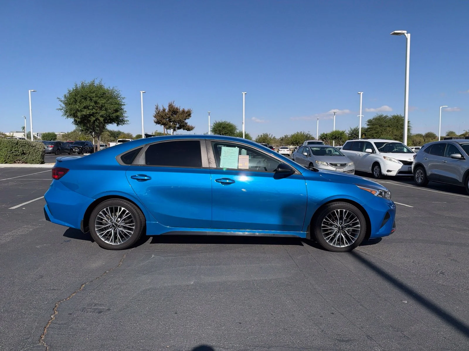 Used 2023 Sporty Blue Kia GT-Line image 7