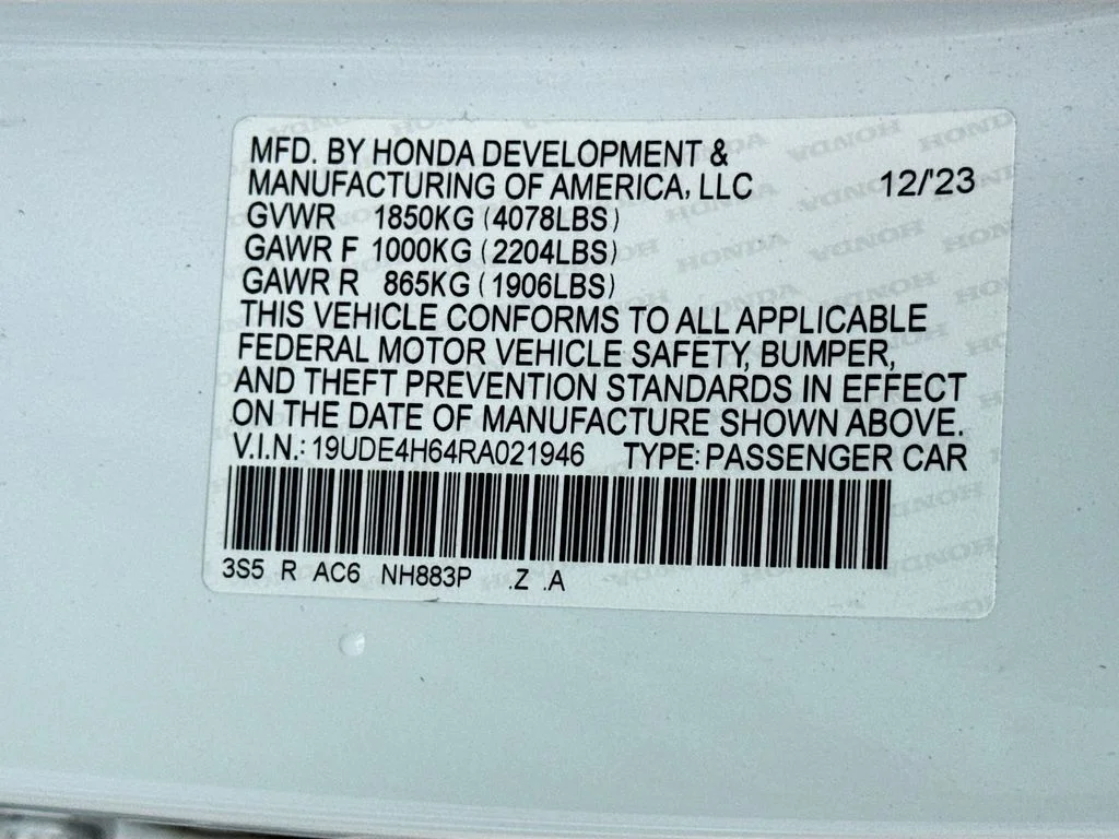 Used 2024 White Acura A-Spec Tech Package image 40