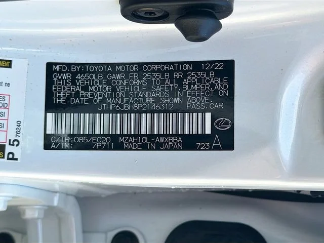 Used 2023 White Pearl Lexus UX 250h Premium image 44