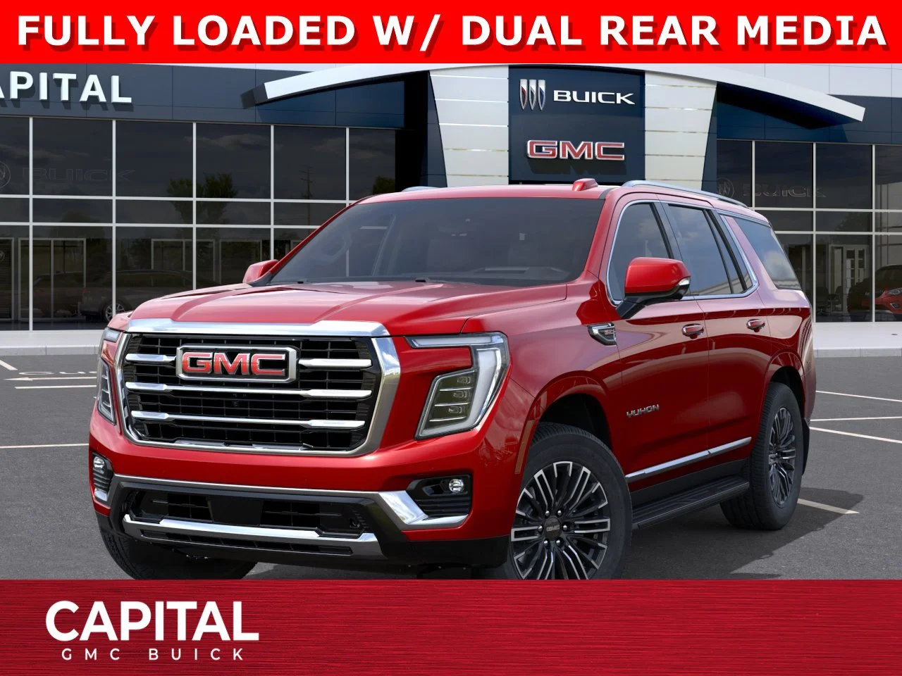 New 2026 VOLCANIC RED TINTCOAT GMC Elevation image 1