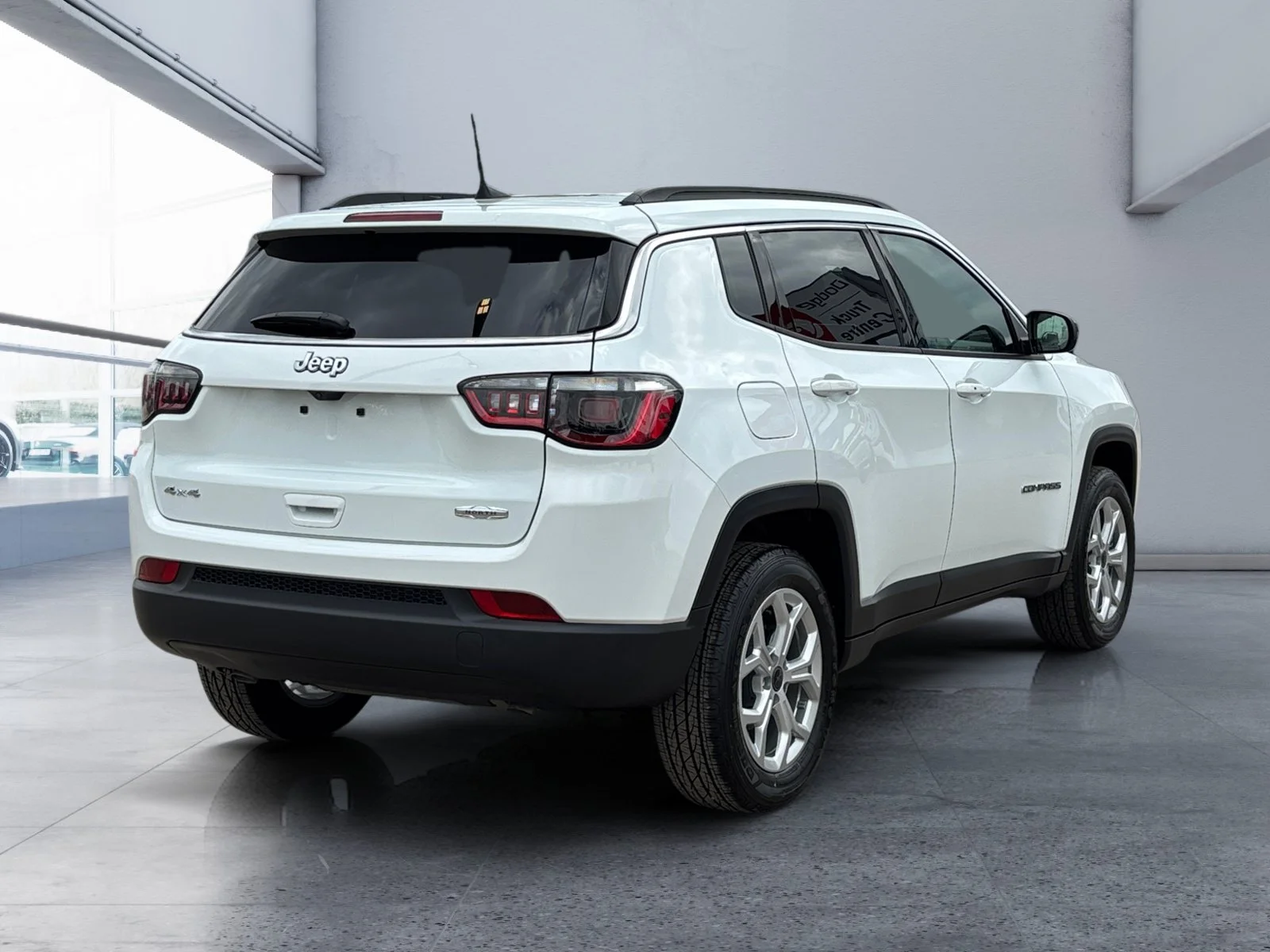 New 2026 Bright White Jeep North image 5