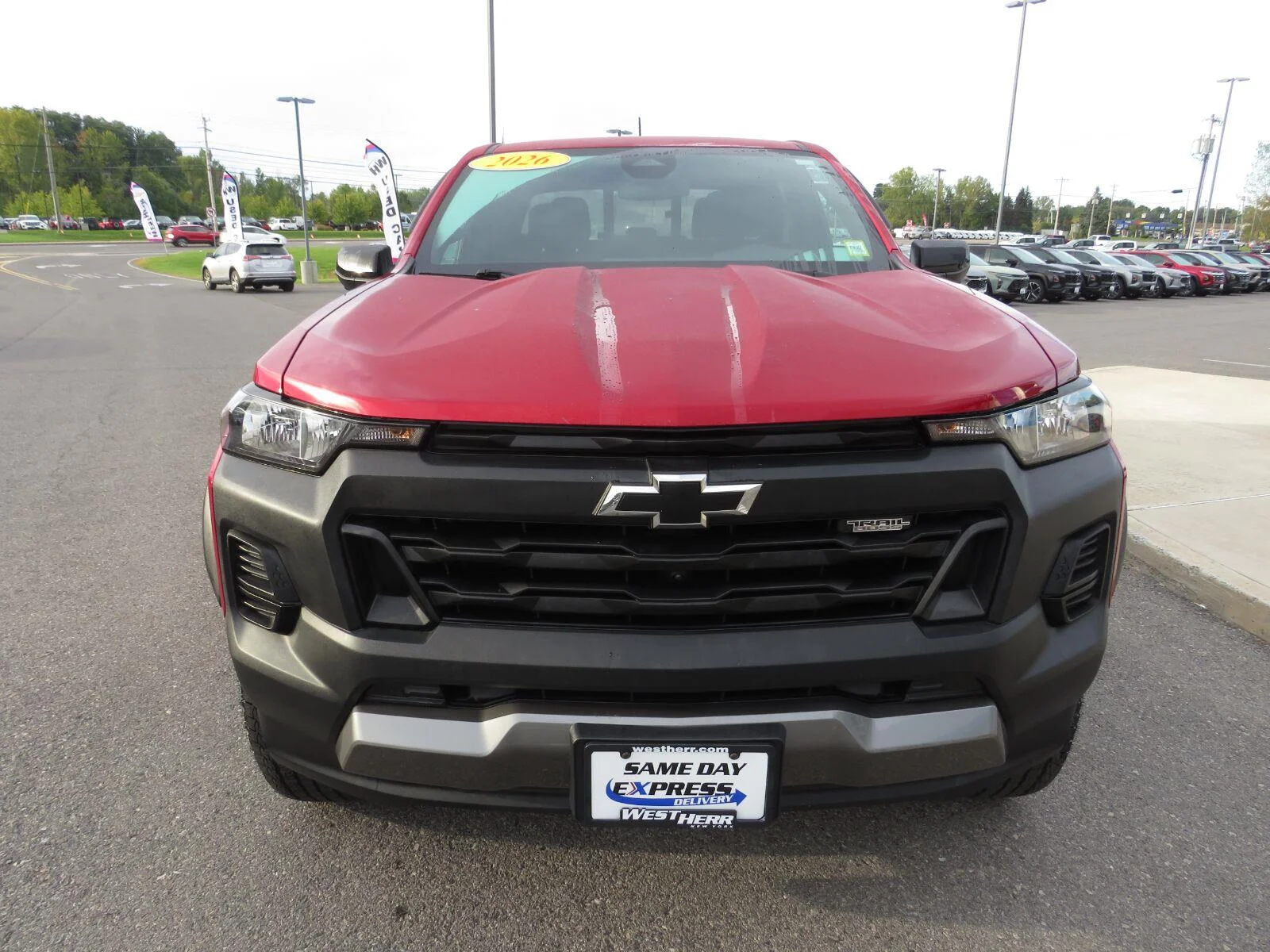 Used 2026 Radiant Red Tintcoat Chevrolet 4WD Trail Boss image 13