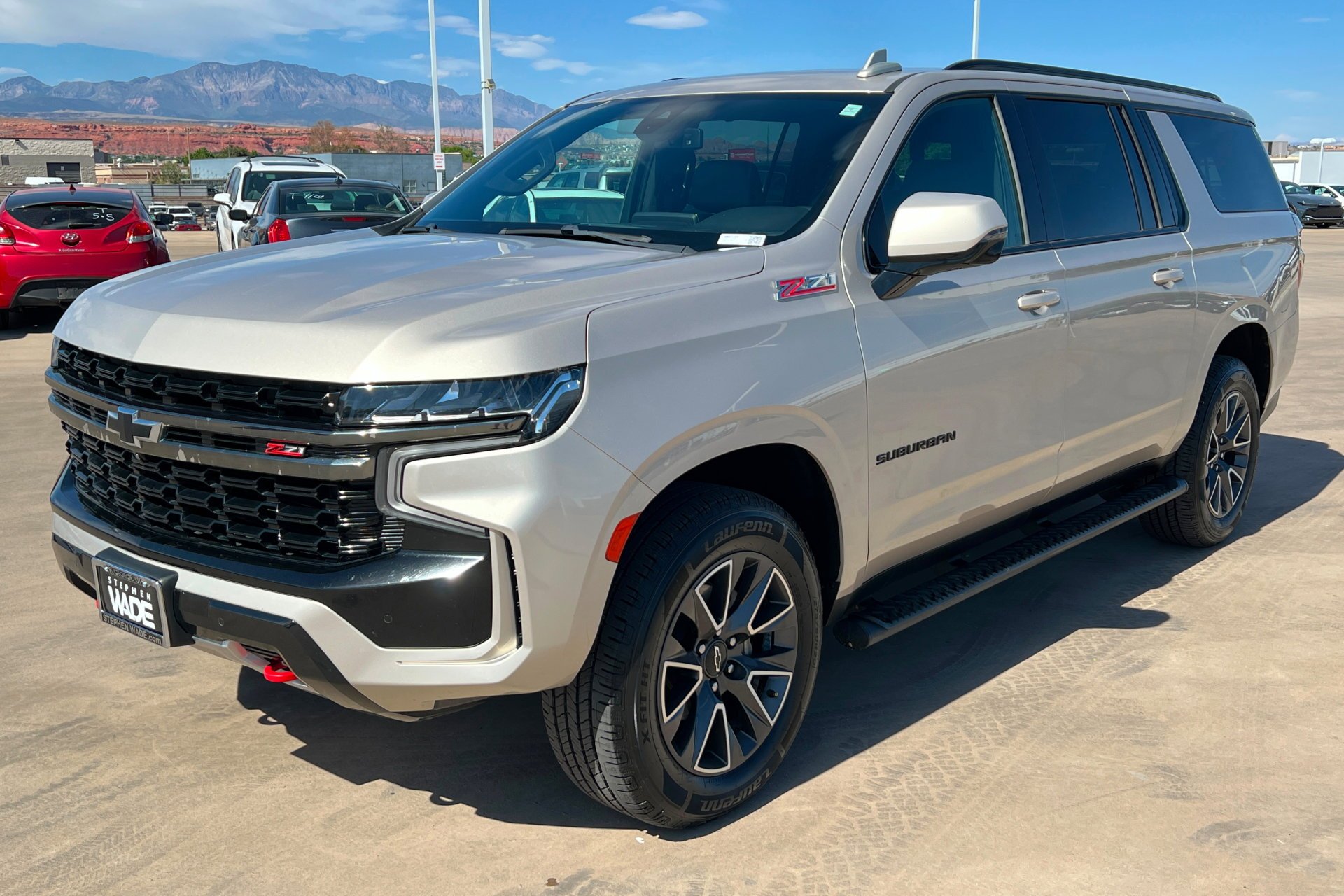 Used 2021 Empire Beige Metallic Chevrolet Z71 image 1