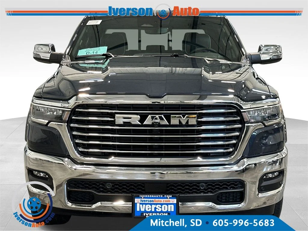 New 2026 Forged Blue Metallic Exterior Paint RAM Laramie image 2