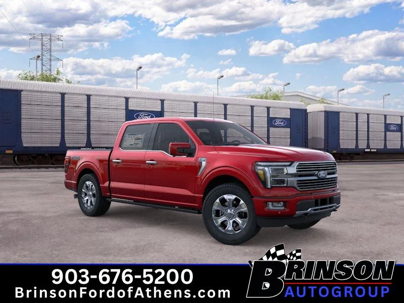 New 2026 Ruby Red Metallic Tinted Clearcoat Ford Platinum® image 7